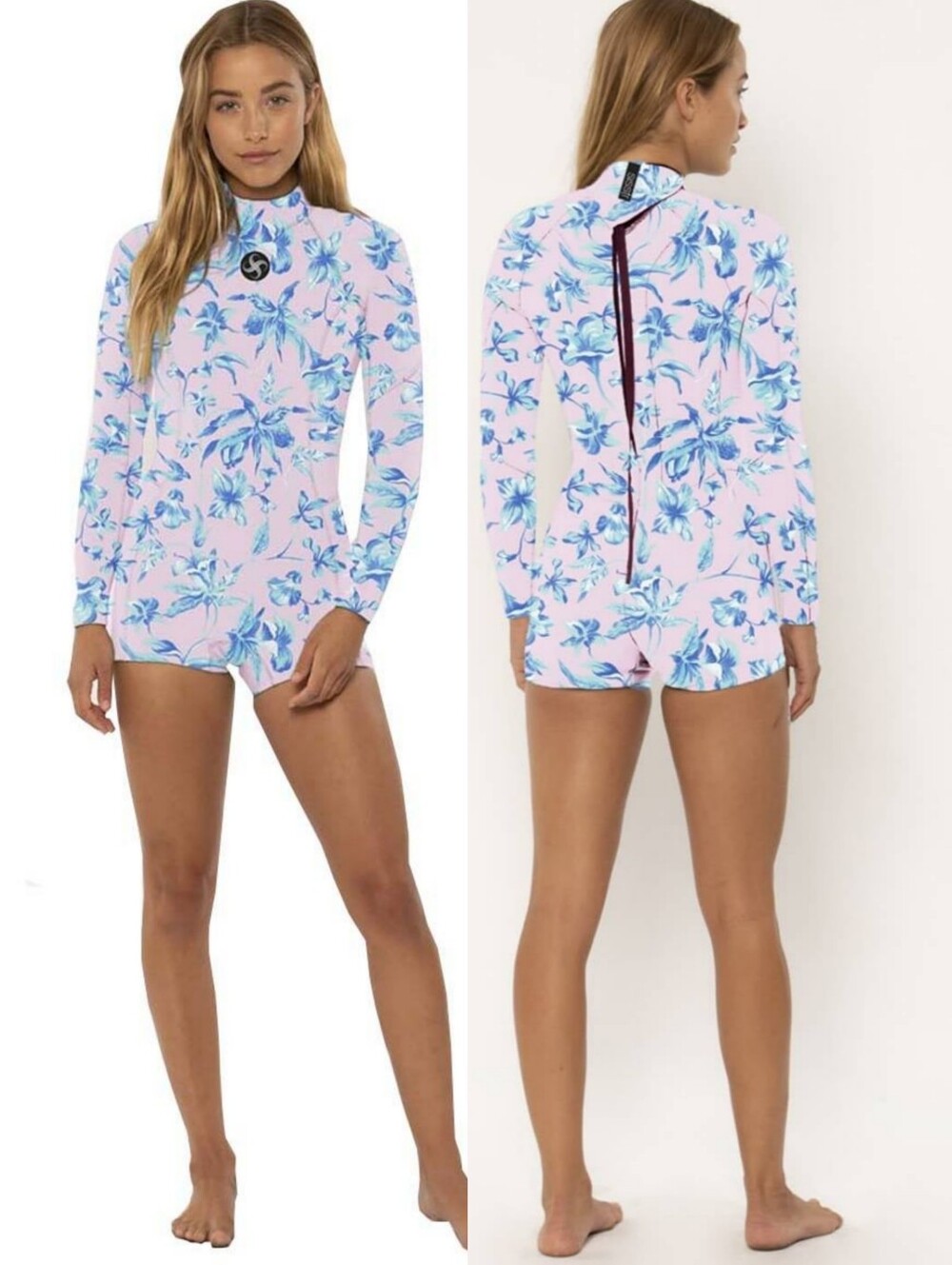 Sisstrevolution Wetsuit 7 Seas Spring Suit, Orchidn Shorts Wetsuit, Size 6